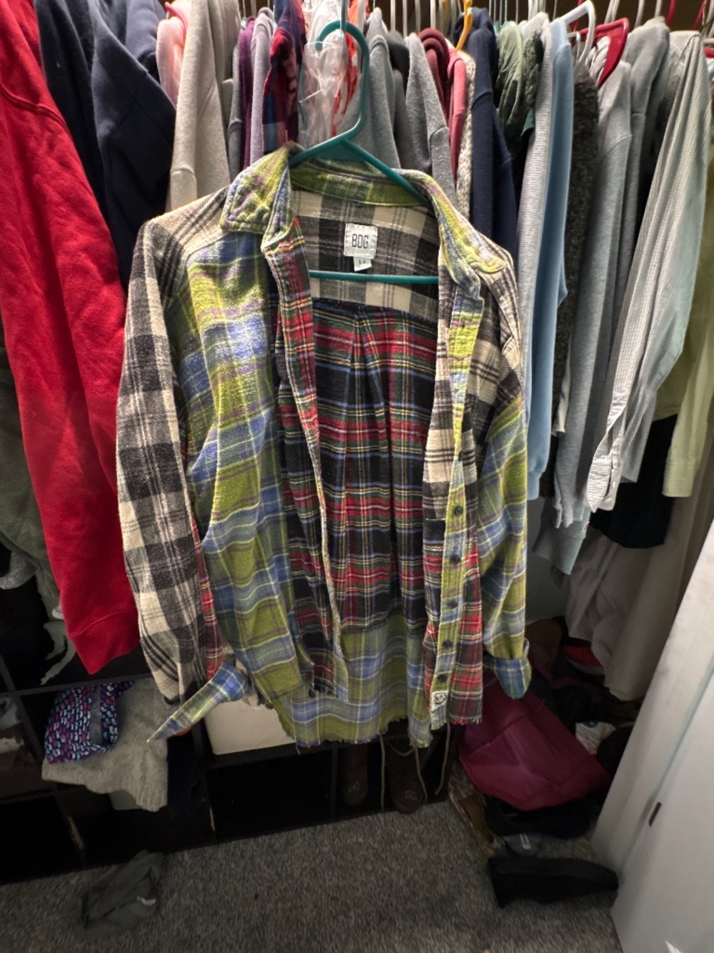 Urban outfitters plaid shirt